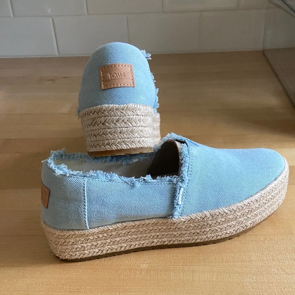 Toms Valencia canvas espadrilles